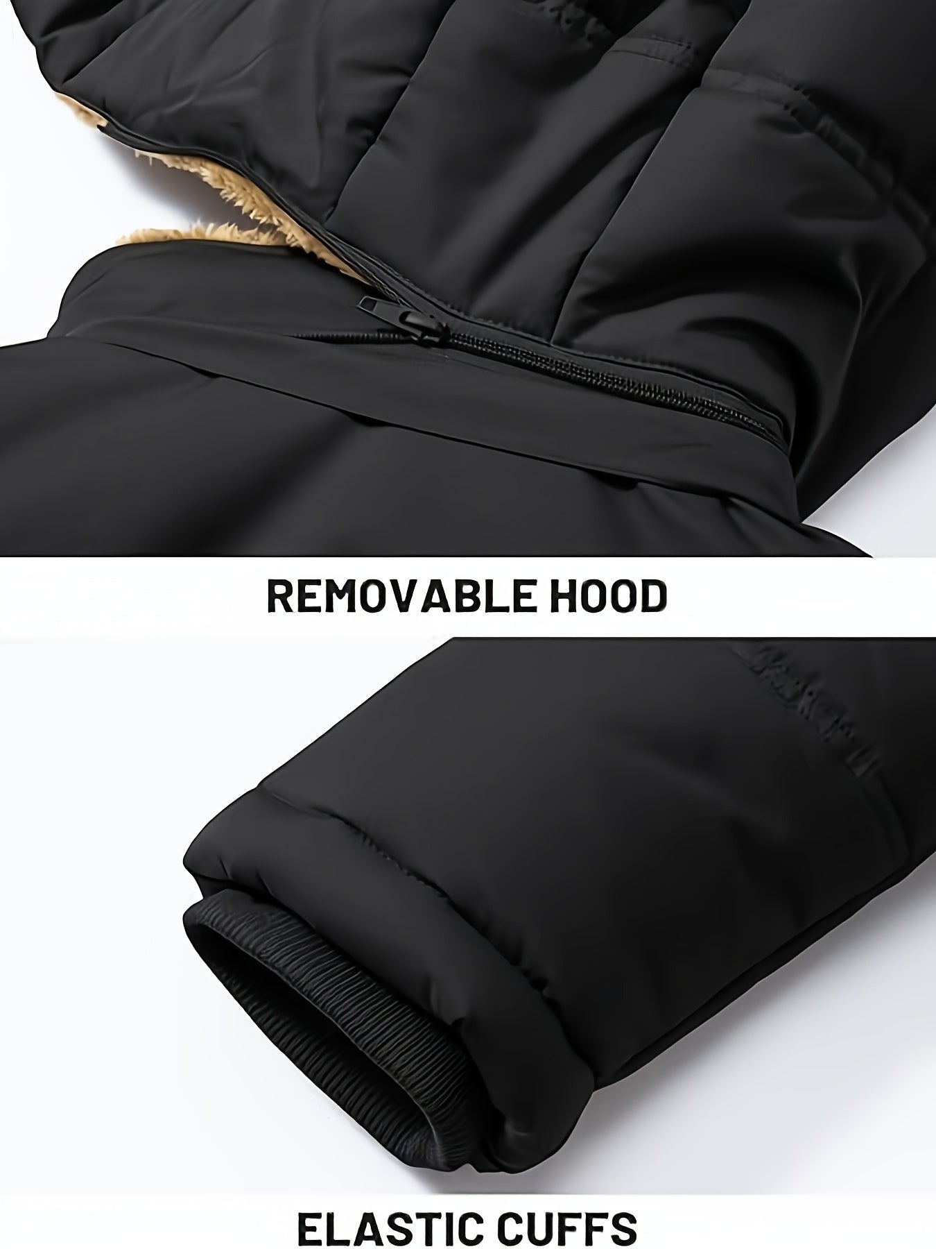 Men’s Winter Snowmobile Jacket – Mountain Outdoor Thermal Coat - 4USelects