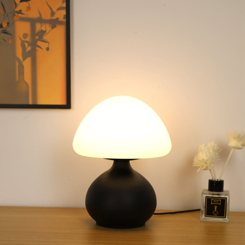 Mushroom LED Table Lamp – 3 - Color USB Bedside Light - 4USelects