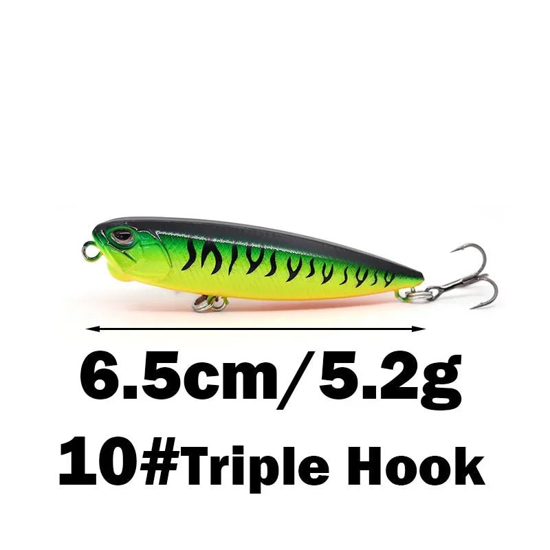Premium Floating Pencil Fishing Lure 6.5cm 5.8g - 4USelects