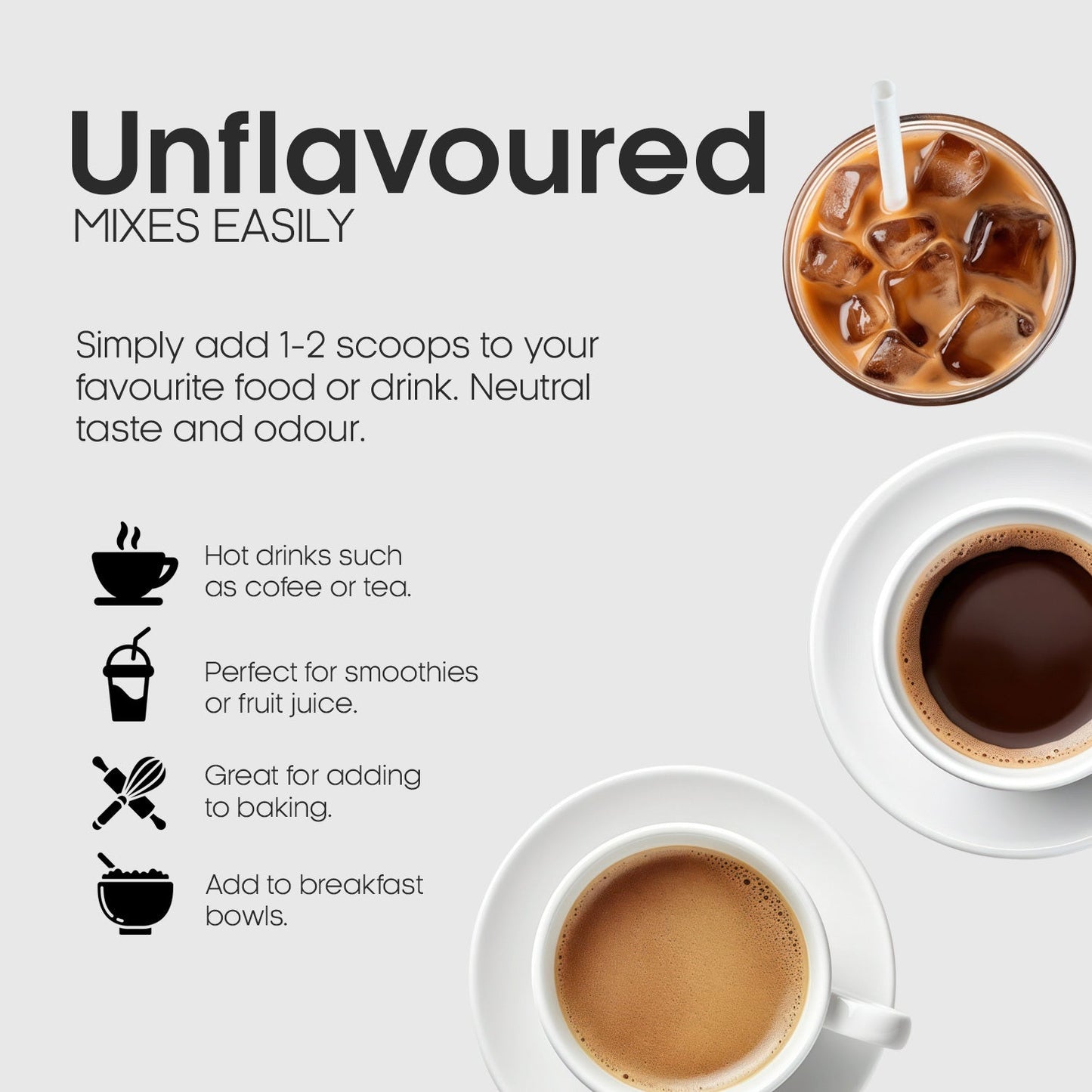 Pure Collagen Supplement – 97% Protein, 18 Amino Acids - 4USelects