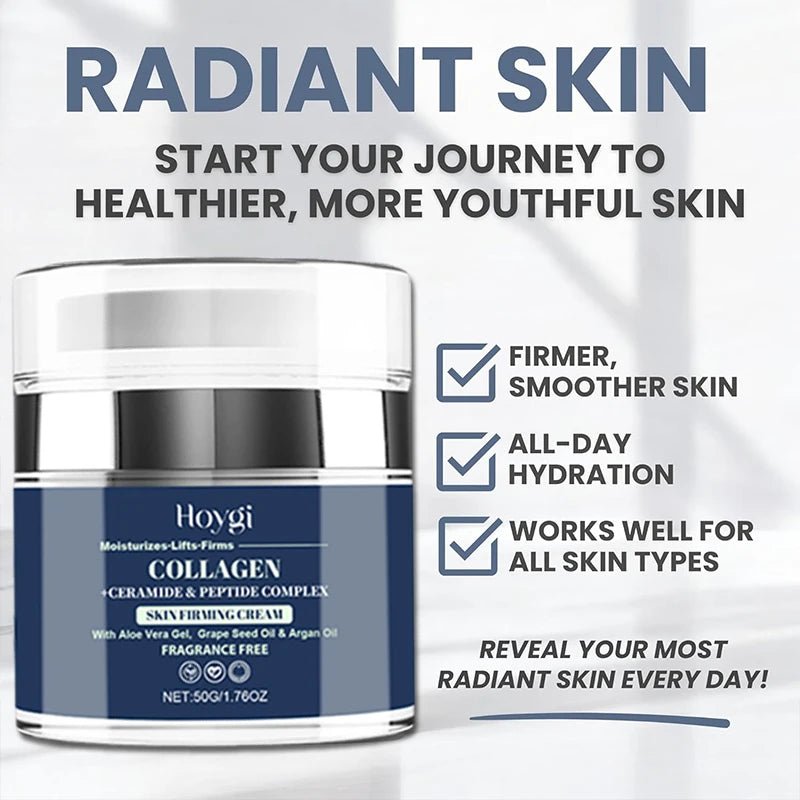 Radiant Collagen Face Cream for Youthful Skin - 4USelects