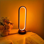 Ring - Shaped LED Desk Lamp - 3 - Color Dimmable USB - 4USelects