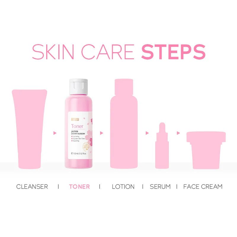 Sakura Hydrating Face Toner - Moisturizing & Oil Control - 4USelects
