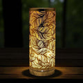 Silver Amber Leaf Touch Wax Warmer & Aroma Lamp - 4USelects