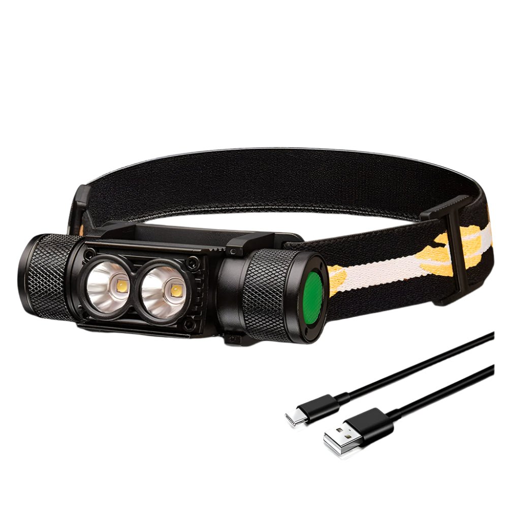Sofirn H25L Rechargeable Headlamp 1200LM USB - C LED Torch - 4USelects
