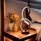 Spiral LED Desk Lamp - 3 - Color Memory USB Plug - in - 4USelects