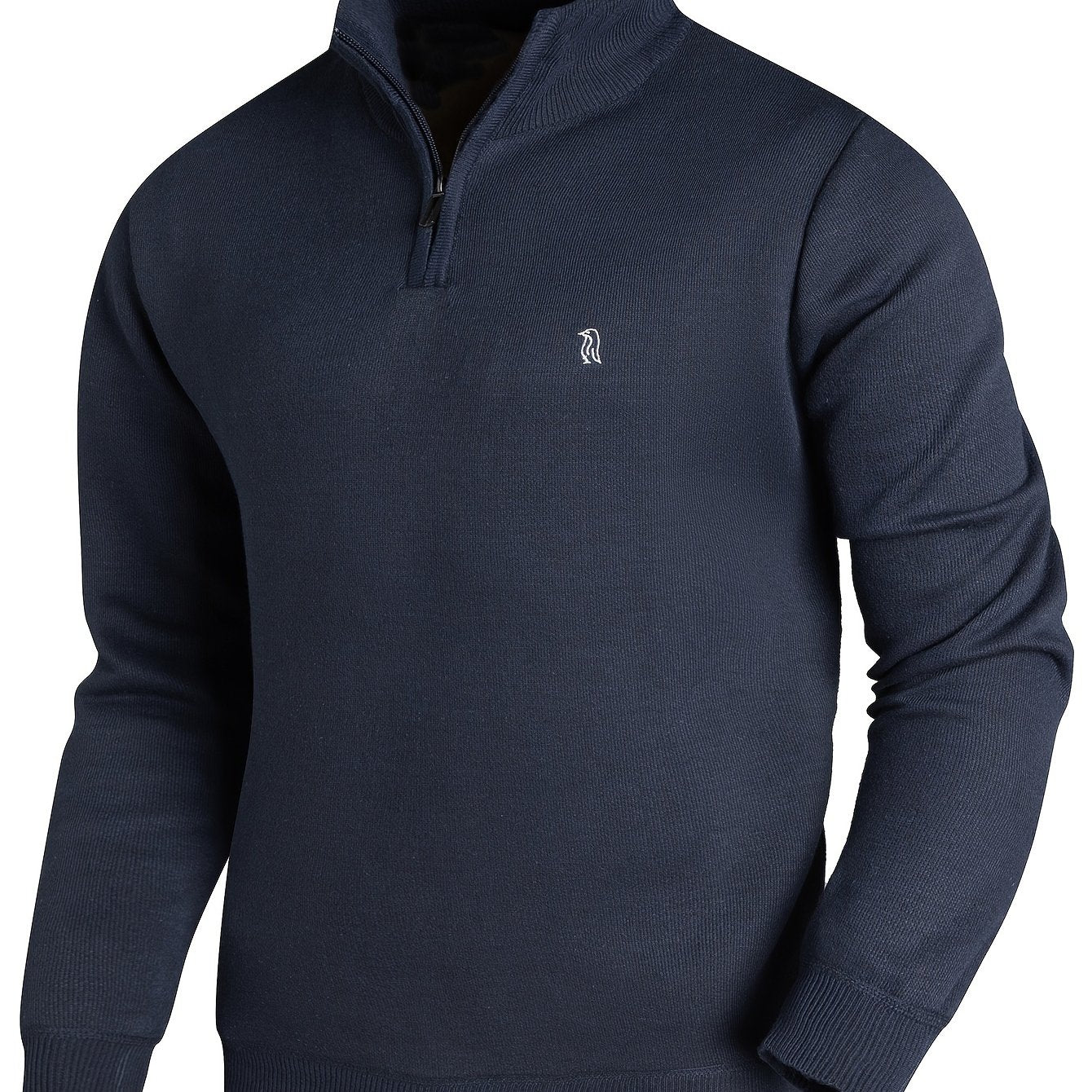 Spring Ready: Men’s Zip Collar Knit Pullover - 4USelects