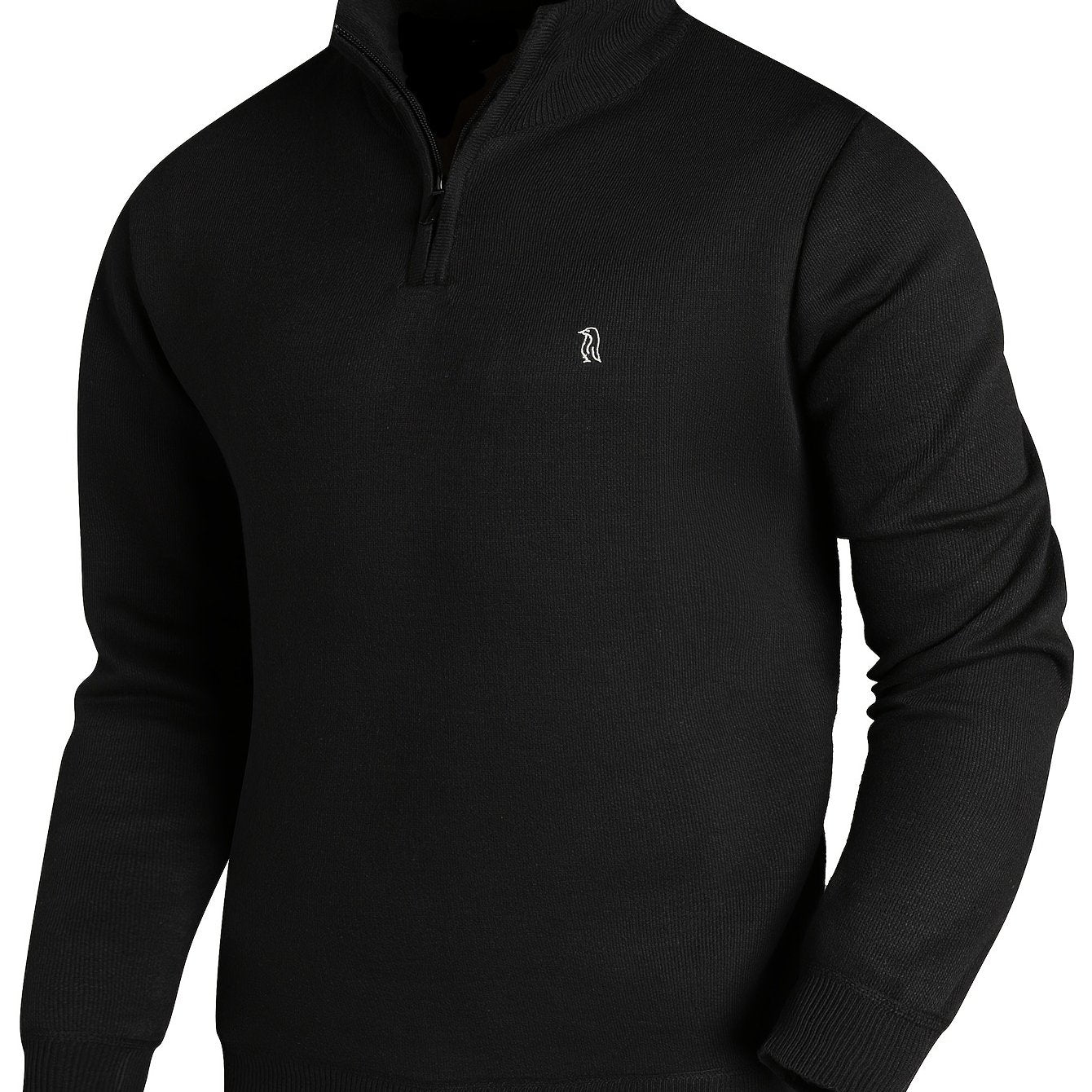 Spring Ready: Men’s Zip Collar Knit Pullover - 4USelects