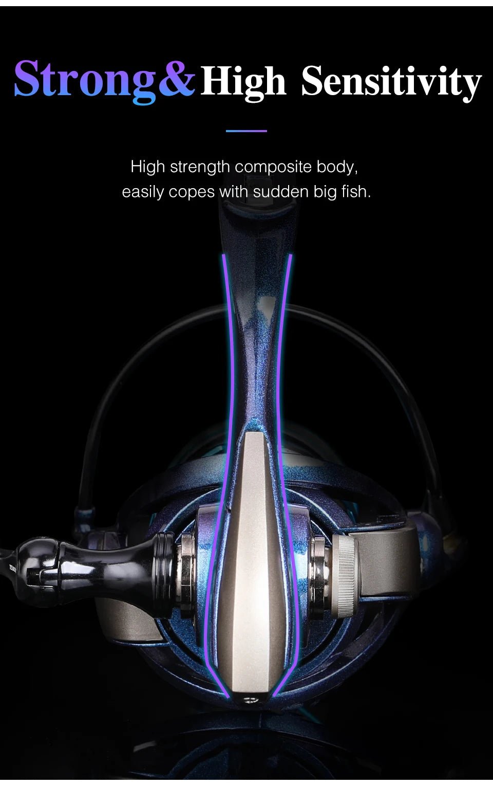 TSURINOYA HAWK Shallow Spool Spinning Reel 7kg Drag - 4USelects