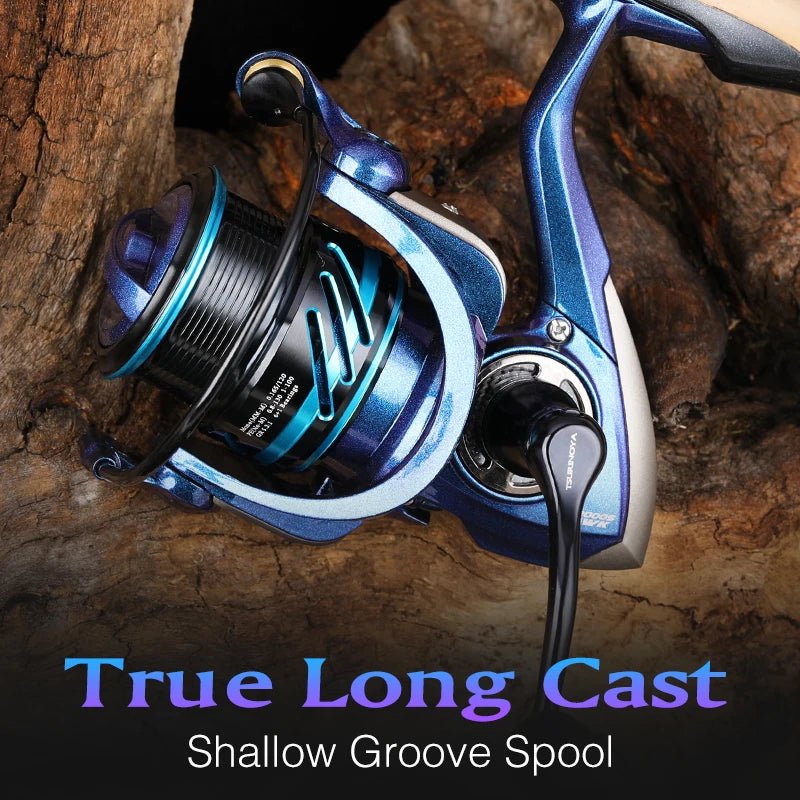 TSURINOYA HAWK Shallow Spool Spinning Reel 7kg Drag - 4USelects