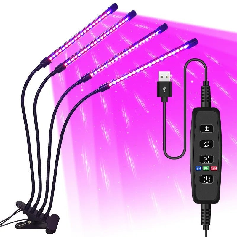 USB LED Grow Light - Full Spectrum Indoor Garden - 4USelects