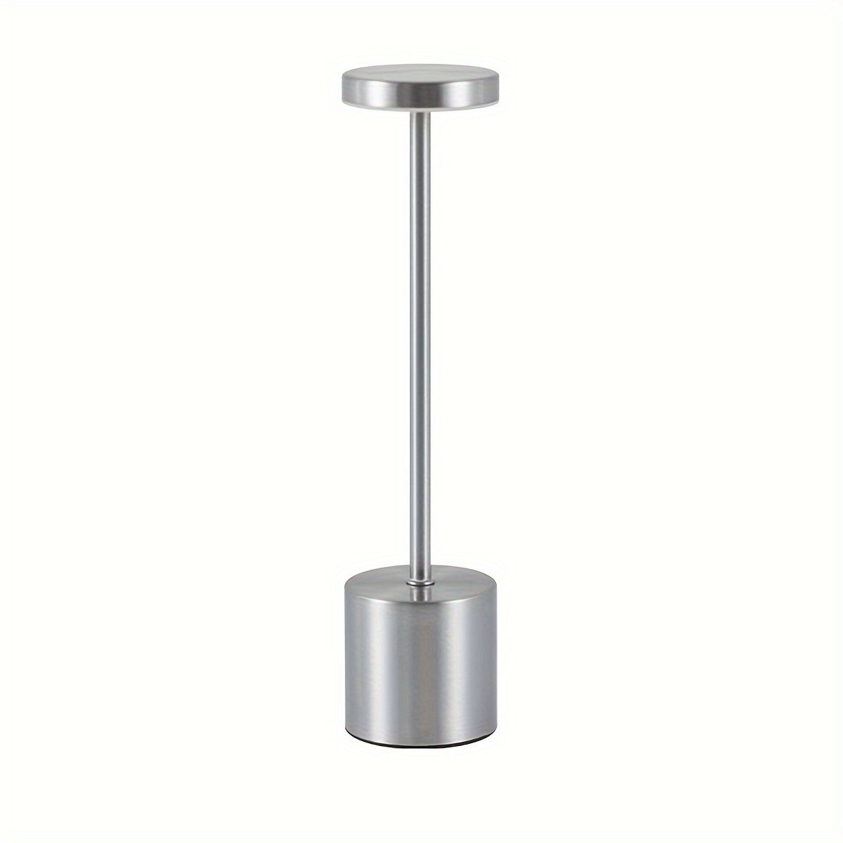Lámpara de Mesa Táctil Metal Europeo Regulable detalle del interruptor y el cable USB