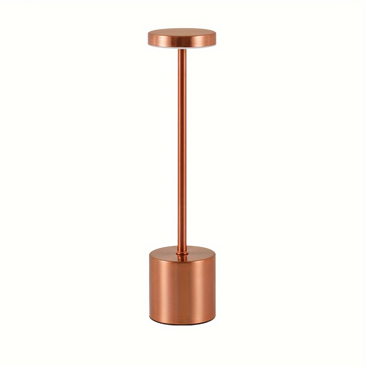 Lámpara de Mesa Táctil Metal Europeo Regulable en una sala moderna como luz de ambiente