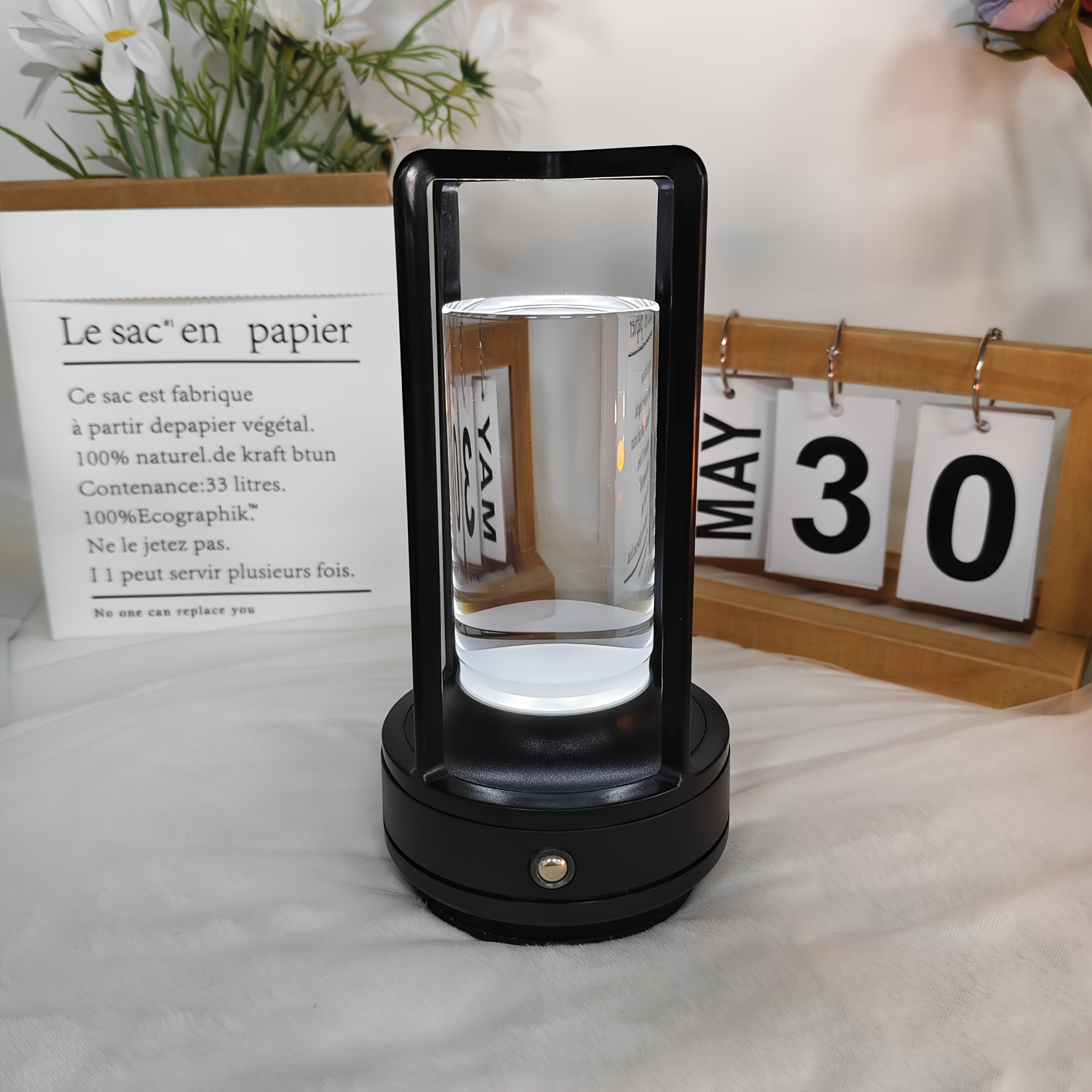 Vintage Cordless LED Table Lamp - 3 - Color Dimmable - 4USelects