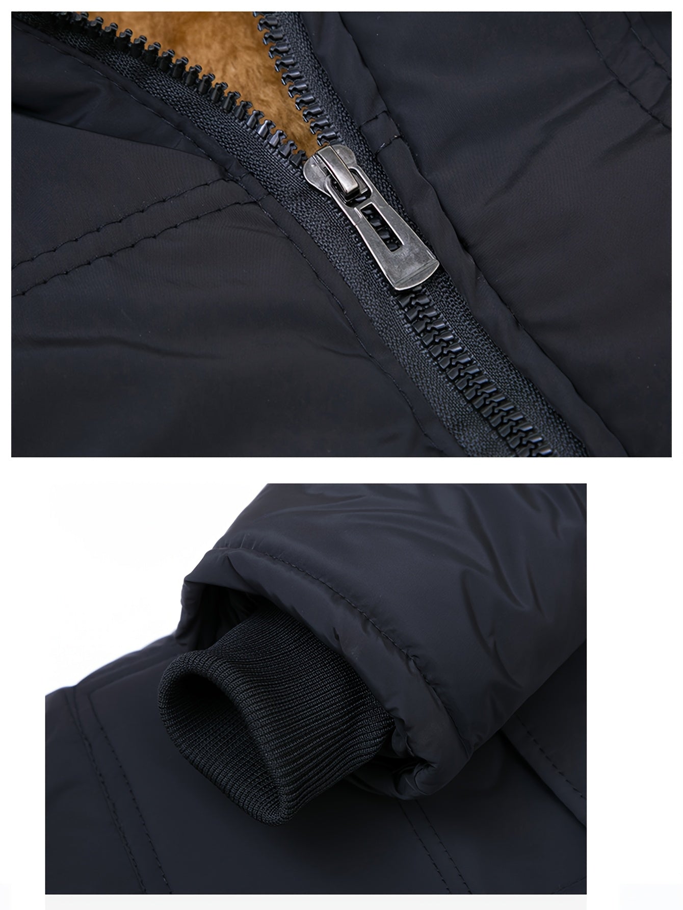 Warm Men’s Hooded Winter Jacket – Outdoor Daily Wear - 4USelects