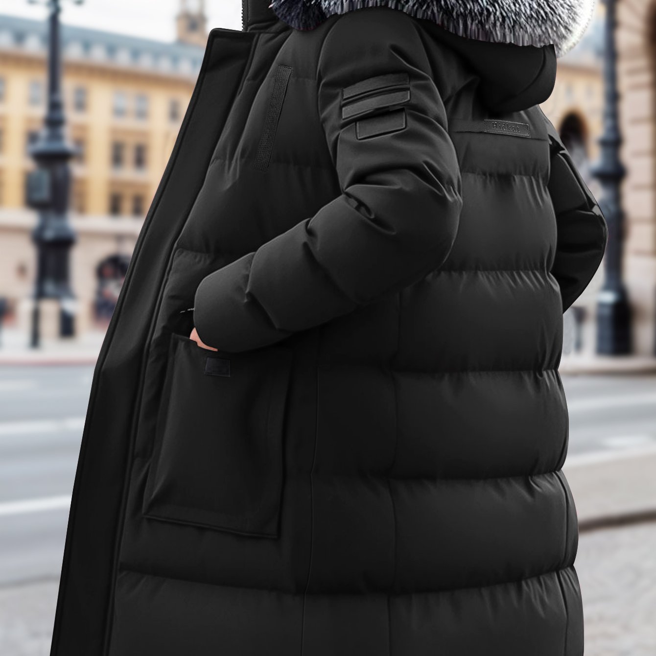 Winter Hooded Jacket for Men – Durable, Warm, Everyday Use - 4USelects